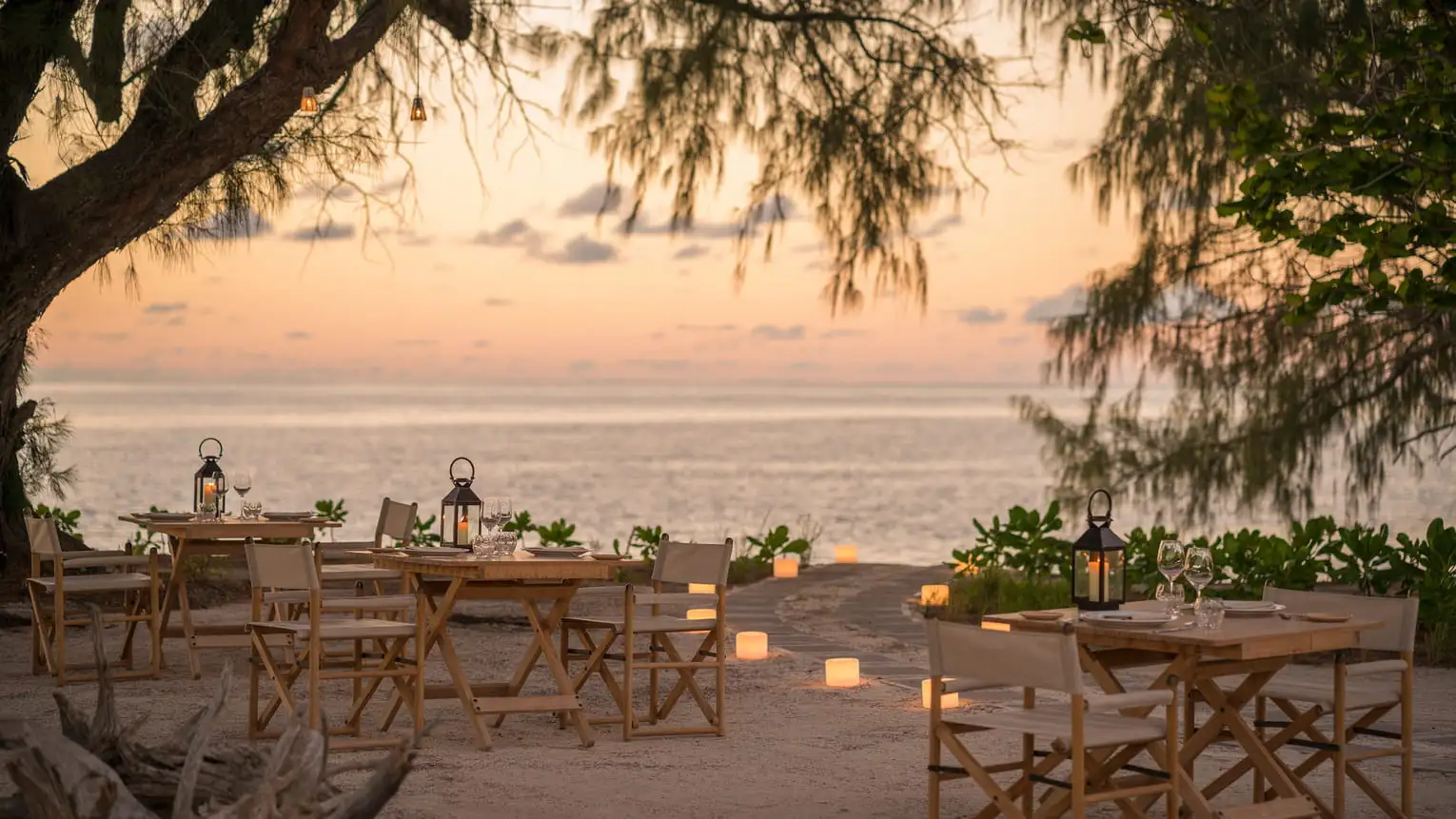 Indulge in the allure of our intimate rustic villas and suites, each serving as a private retreat that will transport you into the enchanting world of a fortunate castaway here at Four Seasons Resort at Desroches Island.