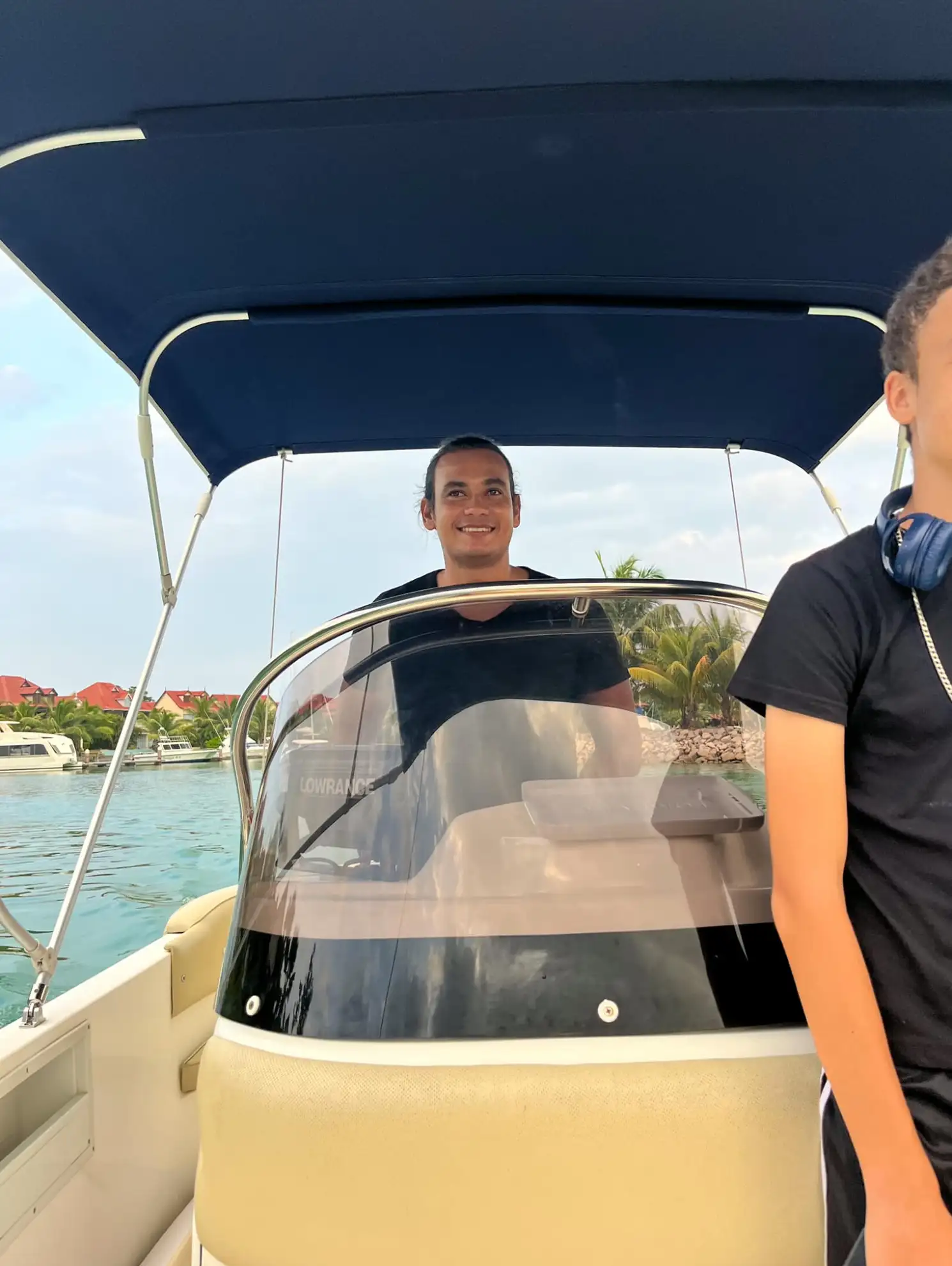 Your friendly captain on the boat. Always happy to assist the guest with anything.