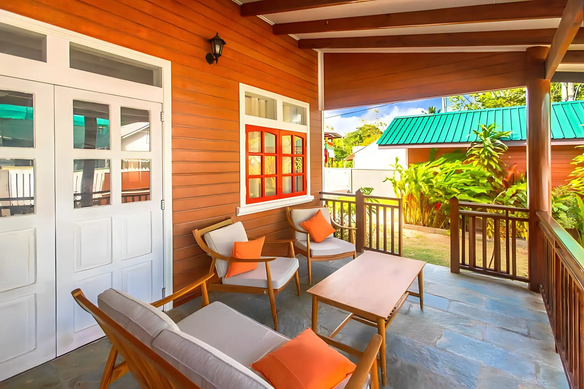 Ambiance Villa La Digue Balcony