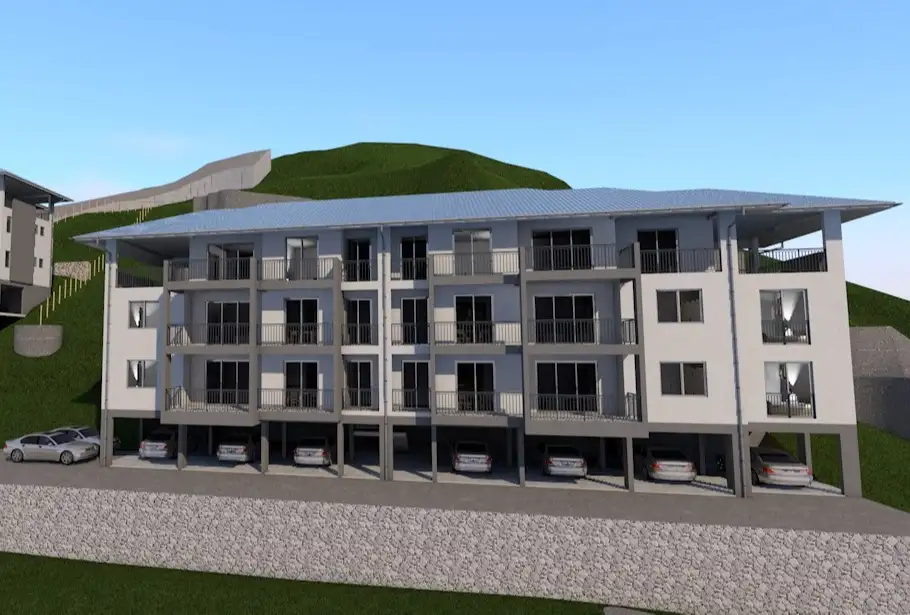 Cascade - apartments 3D view