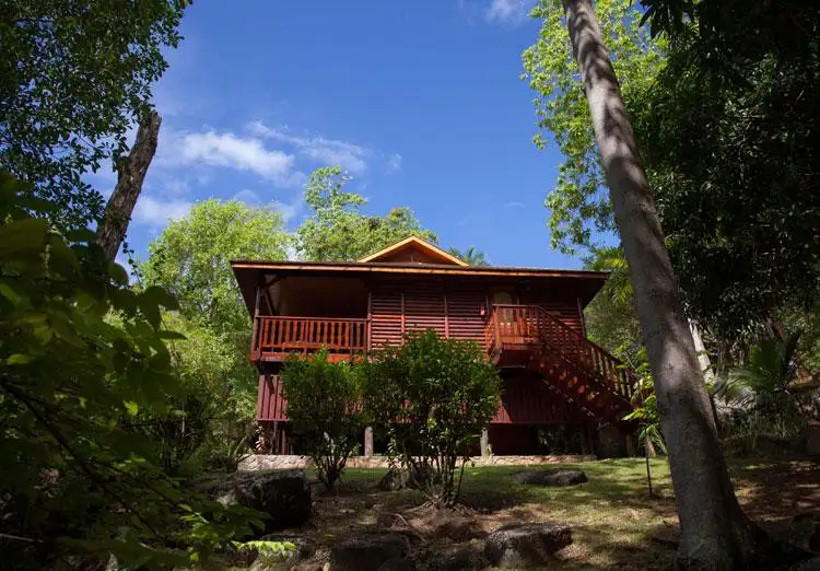 Cerf Island Resort, a boutique hotel situated at the entrance of the picturesque Sainte Anne Marine Park.