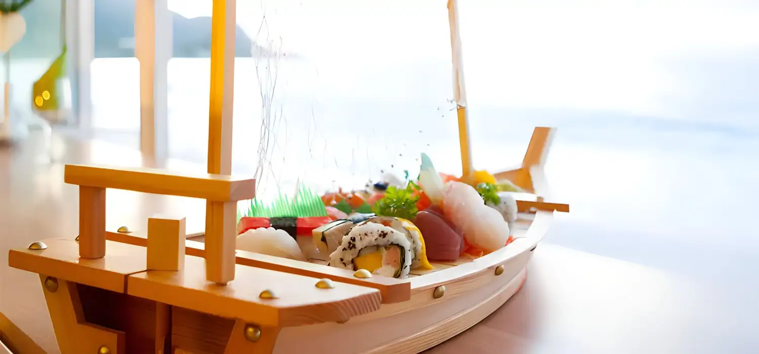 Savor Exquisite Japanese Cuisine with Breathtaking Ocean Views at Coral Asia Restaurant.