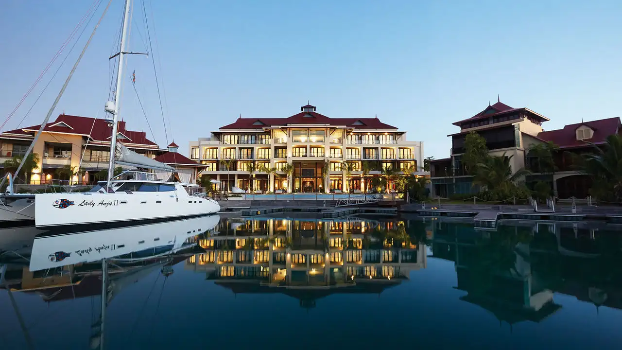 Eden Bleu Hotel is a luxurious resort hotel and conference facility situated in the breathtaking paradise of the Seychelles. Nestled on Eden Island, just off the coast of Mahé, our hotel offers a perfect blend of work and play in a tropical state of mind.