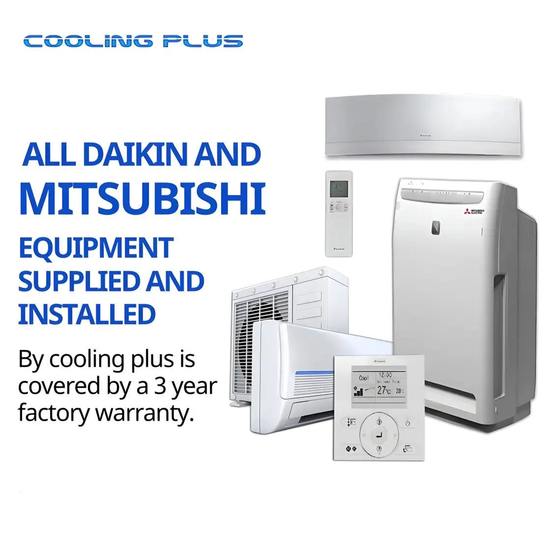 At Cooling Plus, we specialize in the air-conditioning and refrigeration industry.